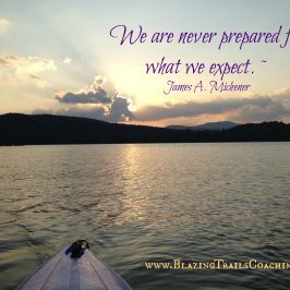 We are never prepared for what we expect