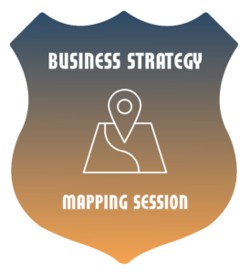 Register for a Business Strategy Mapping Session, Self-paced prep-course to create your business plan, two-hour strategy session, personalized action plan 